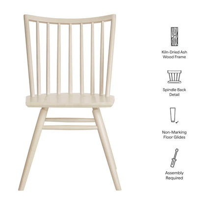 Alvar Spindle Back Dining Side Chairs Set of 2