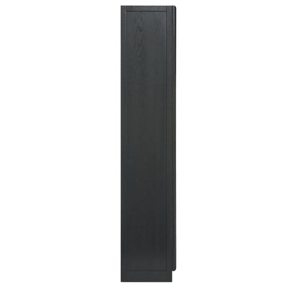 Anwen Solid Wood and Glass Display Cabinet