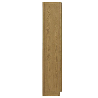 Anwen Solid Wood and Glass Display Cabinet
