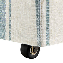 Tessera Striped Slipcovered Dining Side Chair