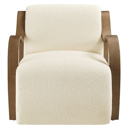 Atrium Lattice Boucle Accent Armchair