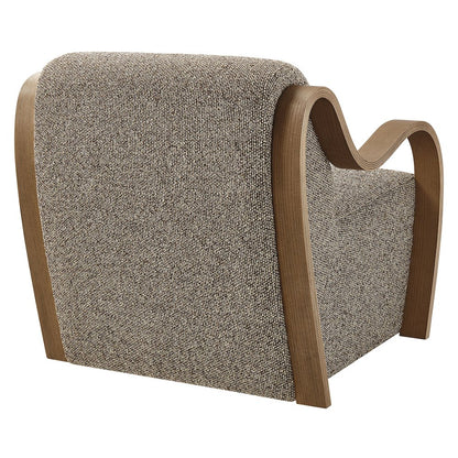 Atrium Lattice Boucle Accent Armchair