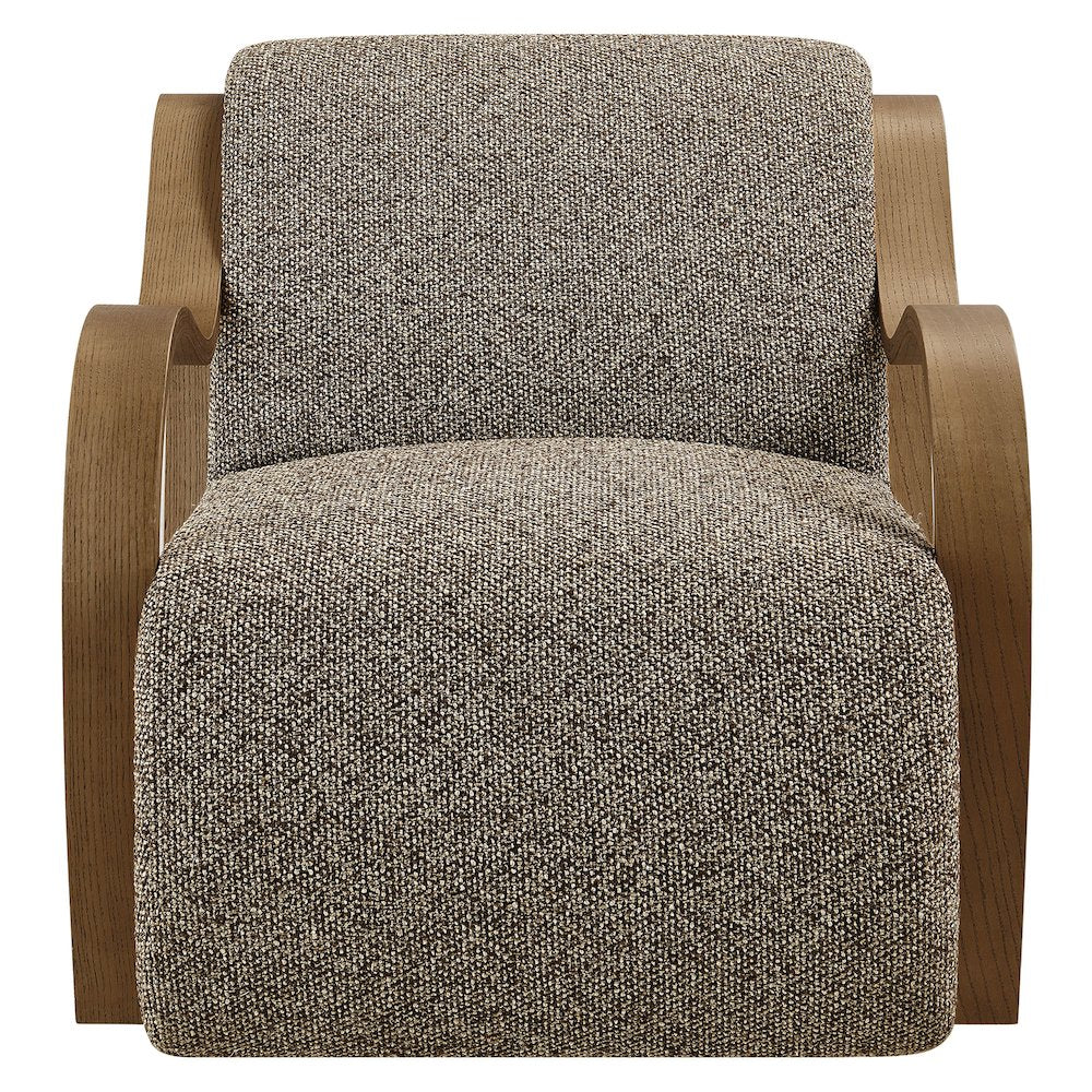 Atrium Lattice Boucle Accent Armchair