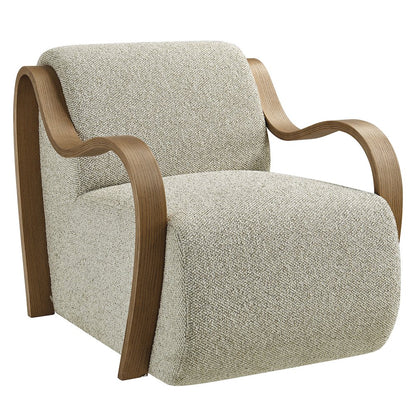 Atrium Lattice Boucle Accent Armchair