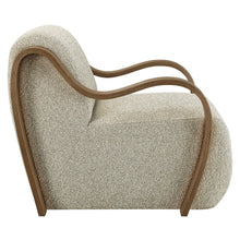 Atrium Lattice Boucle Accent Armchair