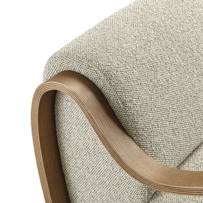 Atrium Lattice Boucle Accent Armchair