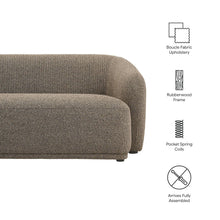 Monica 88 Inch Boucle Fabric Sofa