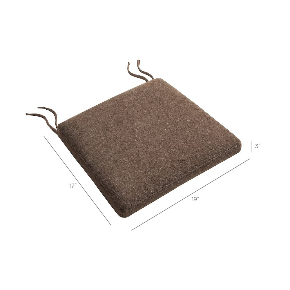 Jax Fabric Dining Chair Seat Cushion