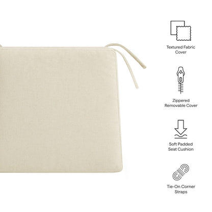 Jax Fabric Dining Chair Seat Cushion