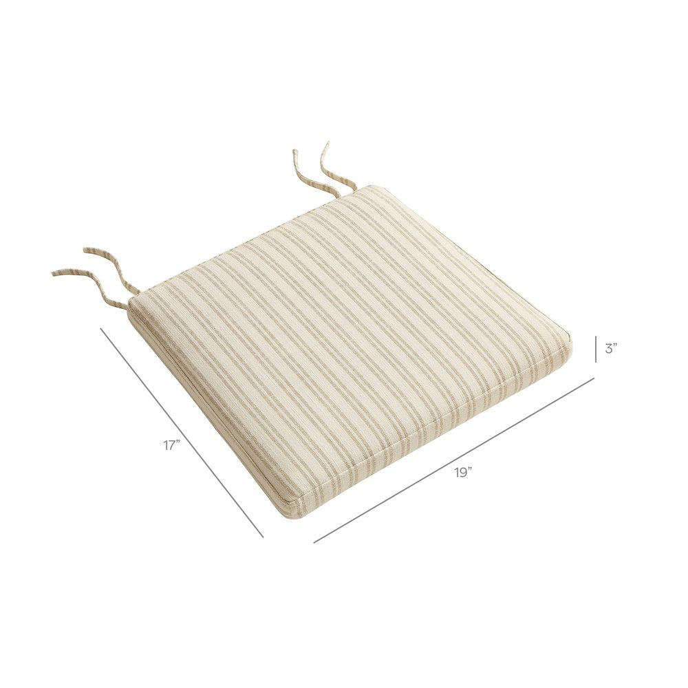 Jax Fabric Dining Chair Seat Cushion