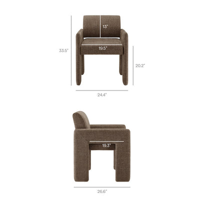 Daven Fabric Upholstered Dining Chair