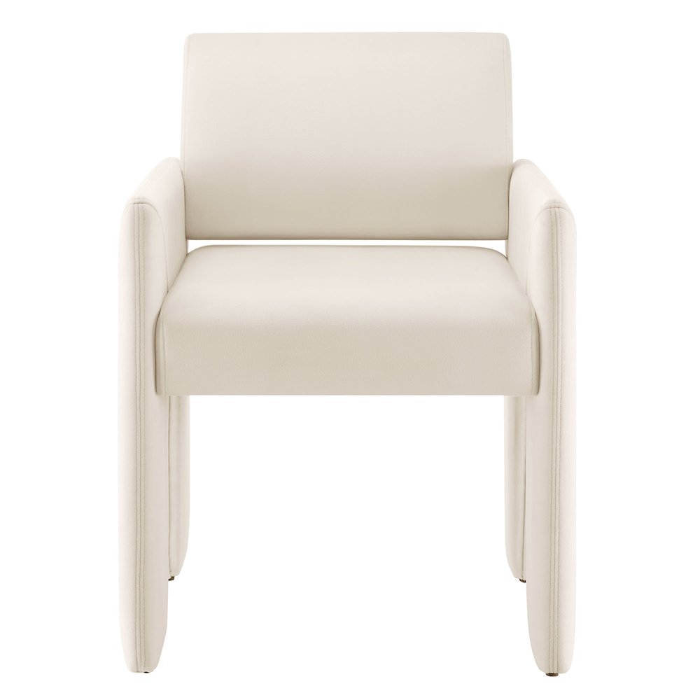 Daven Stain-Resistant Performance Velvet Dining Armchair