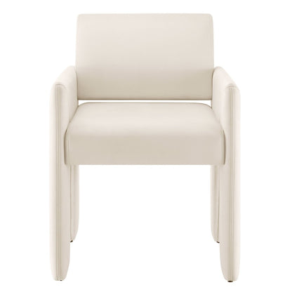 Daven Stain-Resistant Performance Velvet Dining Armchair