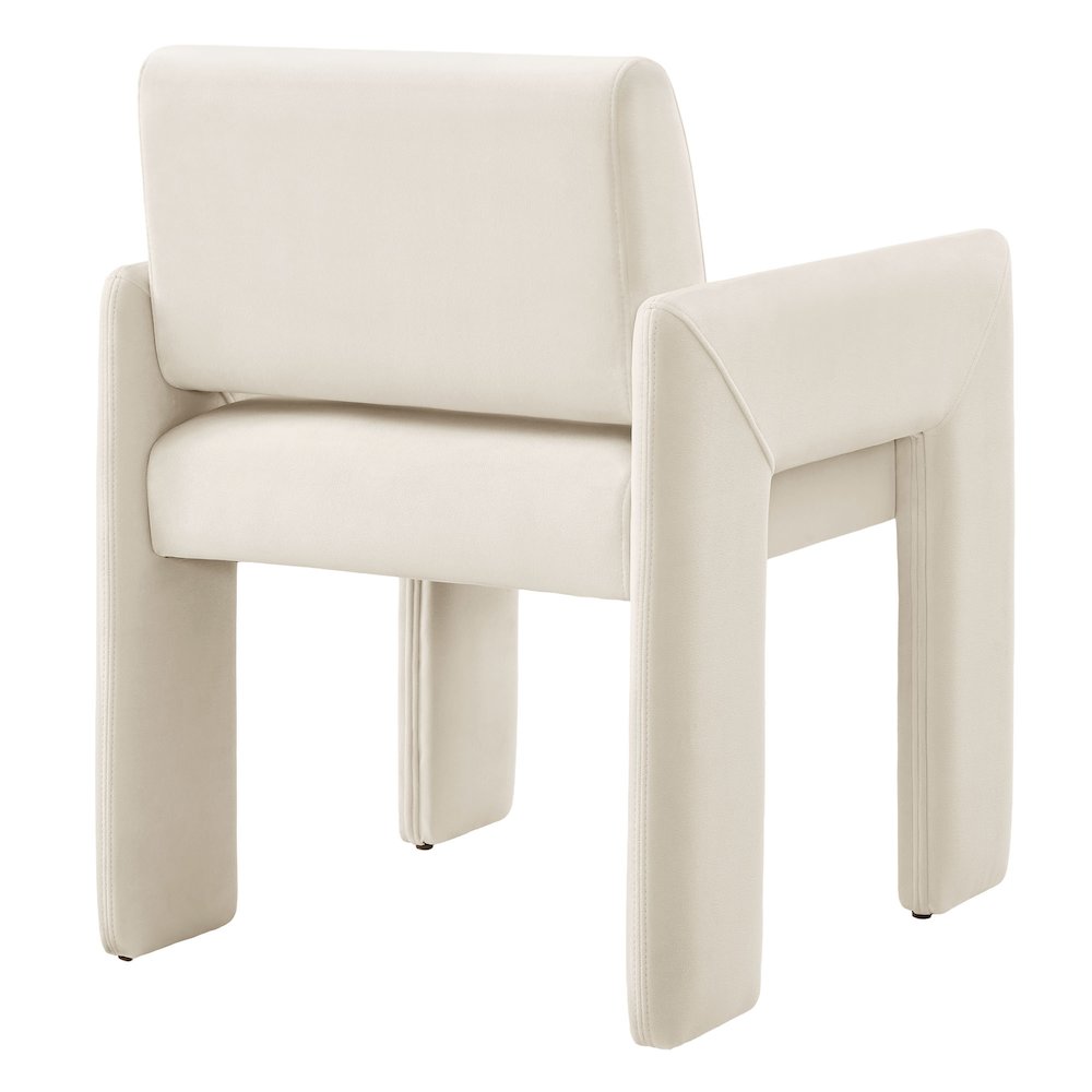 Daven Stain-Resistant Performance Velvet Dining Armchair