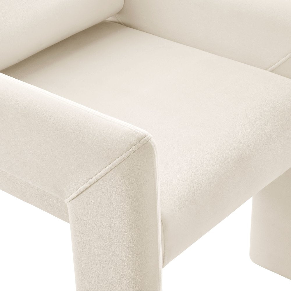 Daven Stain-Resistant Performance Velvet Dining Armchair