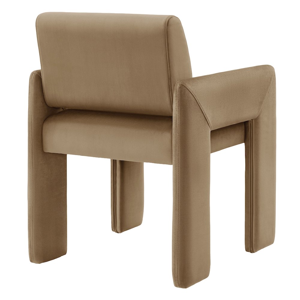 Daven Stain-Resistant Performance Velvet Dining Armchair