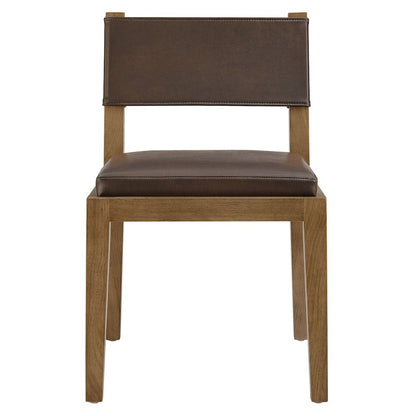 Calder Vegan Leather Dining Side Chair