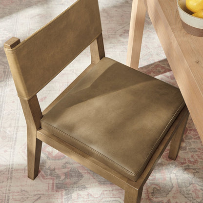 Calder Vegan Leather Dining Side Chair