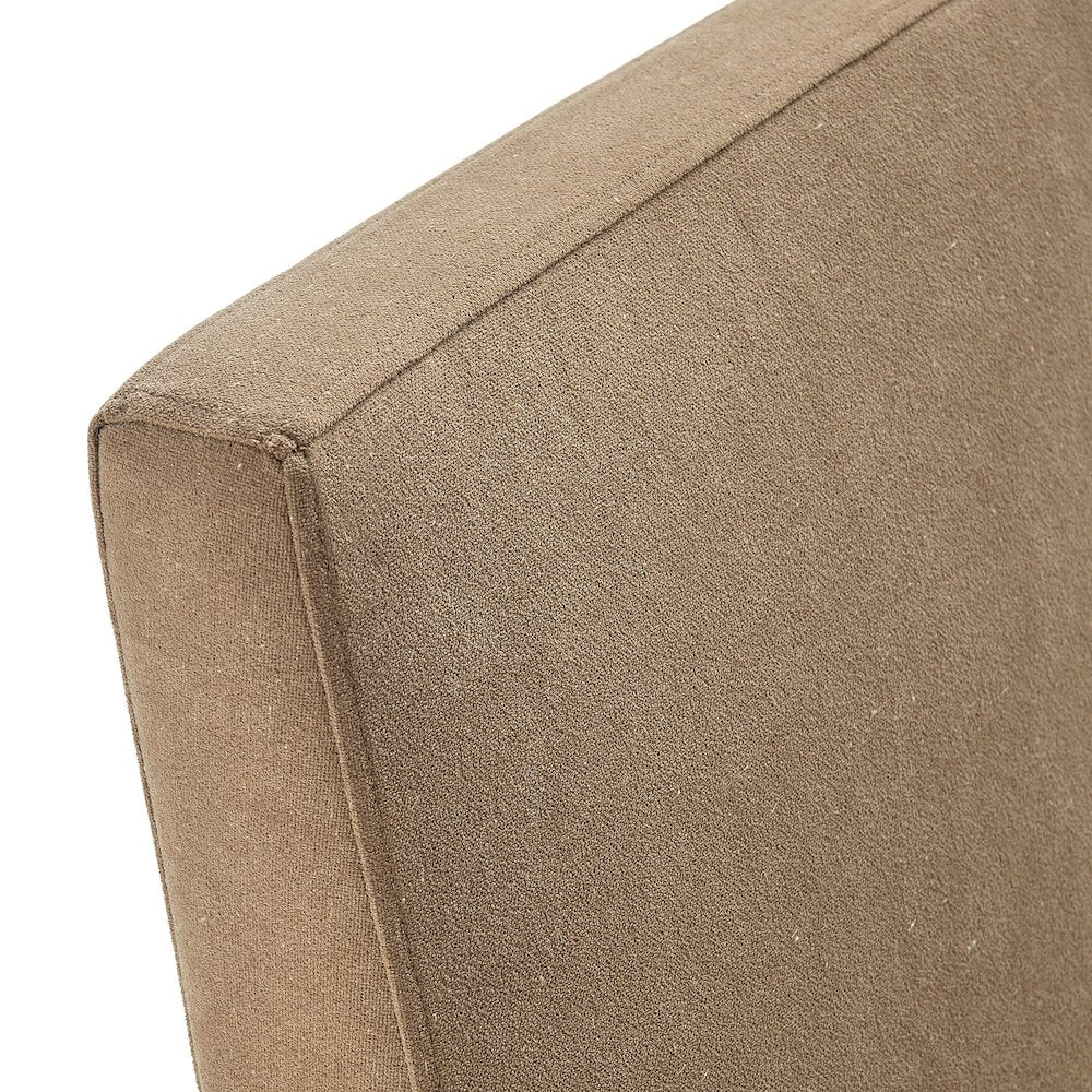 Tessera Upholstered Linen-Blend Slipcovered Dining Chair