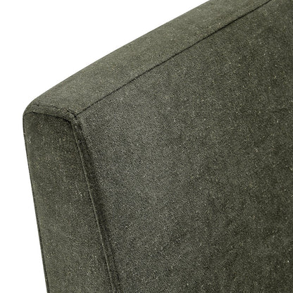 Tessera Upholstered Linen-Blend Slipcovered Dining Chair