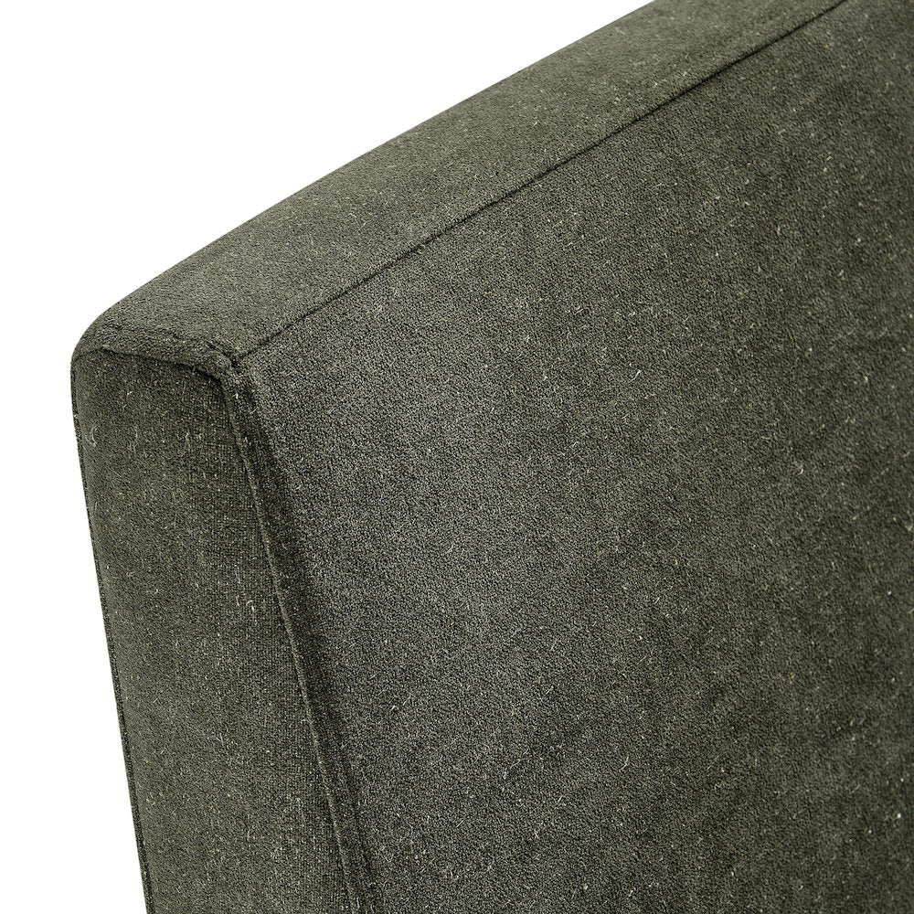 Tessera Upholstered Linen-Blend Slipcovered Dining Chair