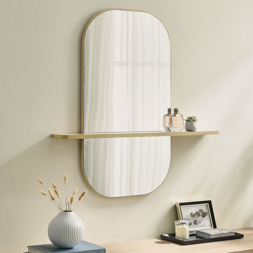 Solstice Large Oval Mirror