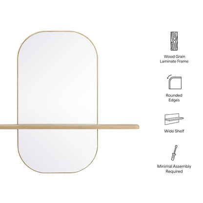 Solstice Large Oval Mirror