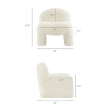Mina Faux Fur Accent Chair