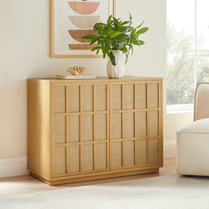 Aiko 39 Inch Japandi Accent Cabinet