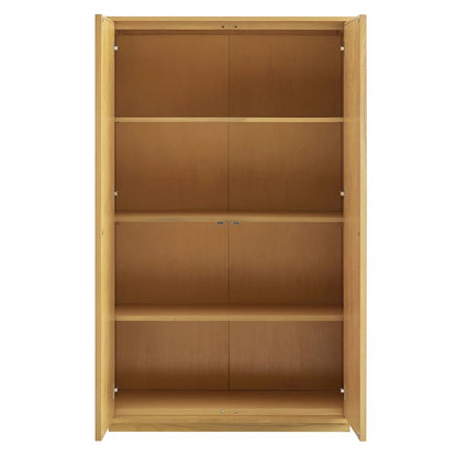 Aiko 64 Inch Tall Japandi Storage Cabinet