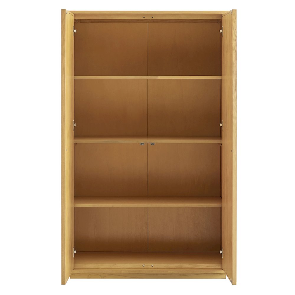 Aiko 64 Inch Tall Japandi Storage Cabinet