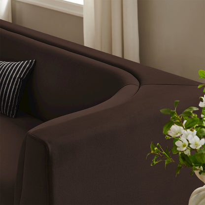 Hilda 86" Curved Back Performance Velvet Sofa