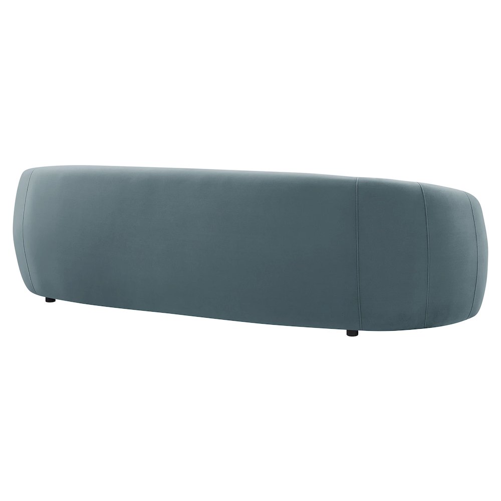 Contessa Curved Performance Velvet Sofa