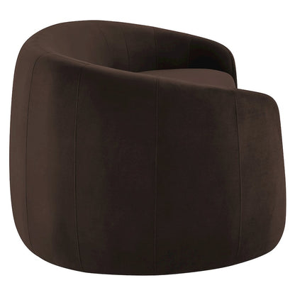 Contessa Curved Performance Velvet Sofa