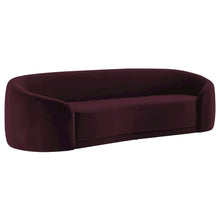Contessa Curved Performance Velvet Sofa