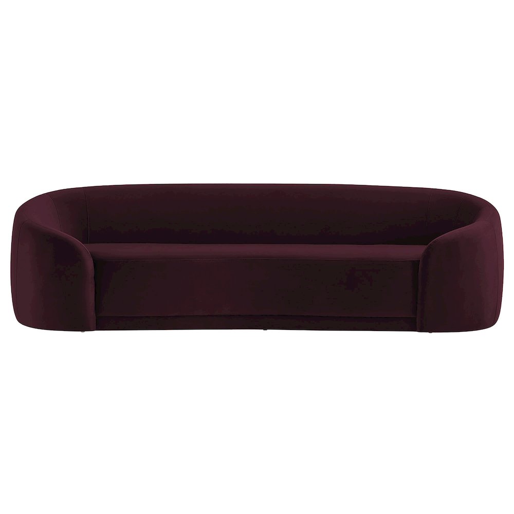 Contessa Curved Performance Velvet Sofa