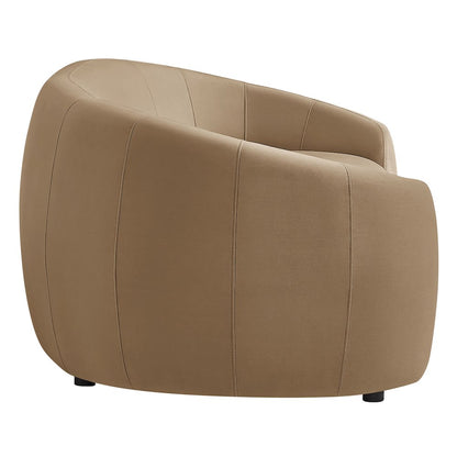 Contessa Curved Performance Velvet Sofa