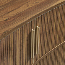 Radcliffe 63" Curved Fluted Sideboard Buffet Cabinet