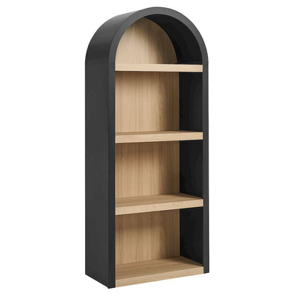 Caleb 4 Arched Display Shelf Bookcase