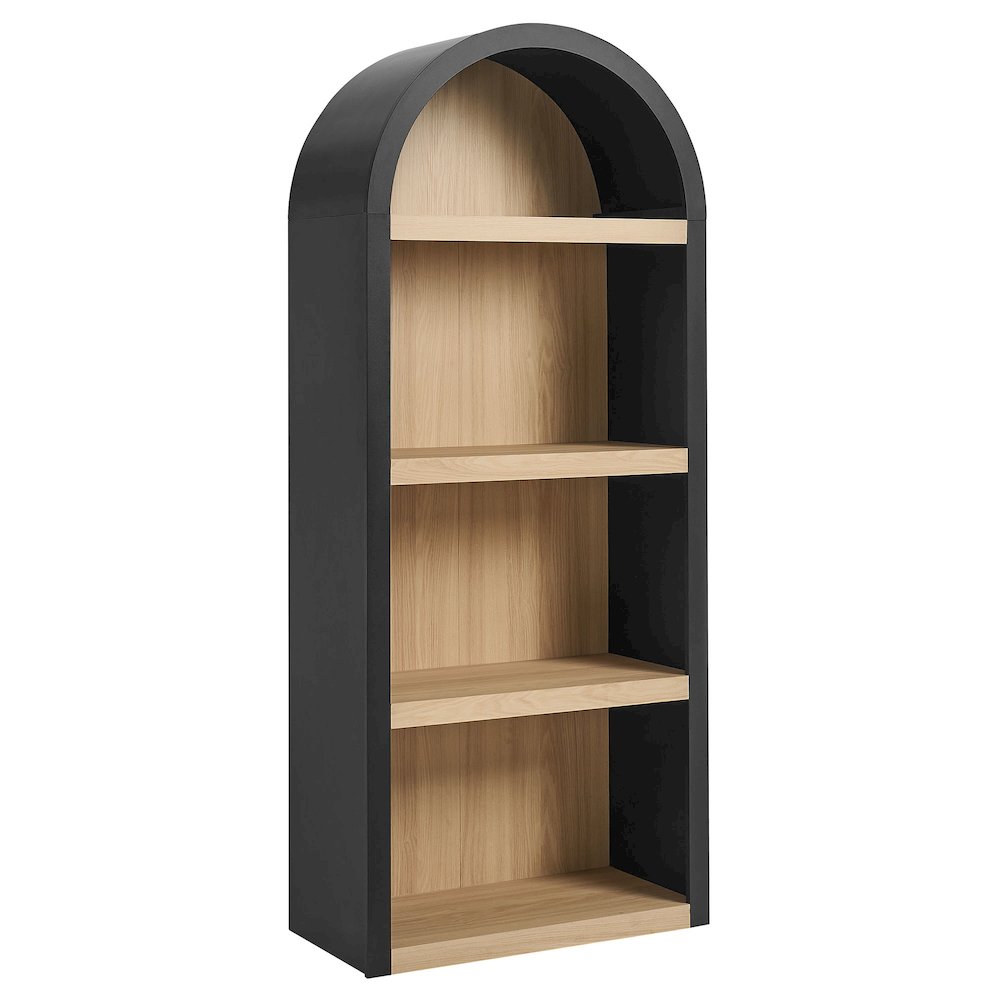 Caleb 4 Arched Display Shelf Bookcase
