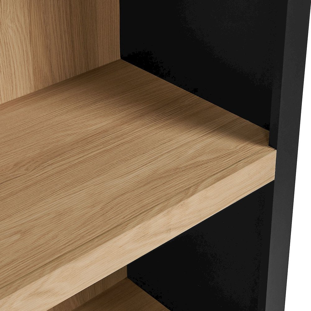 Caleb 4 Arched Display Shelf Bookcase