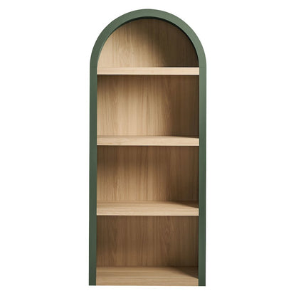 Caleb 4 Arched Display Shelf Bookcase
