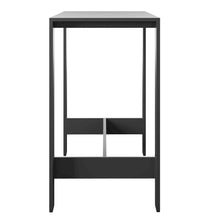 Tahoe 59 Inch Rectangle Outdoor Patio Aluminum Bar Table