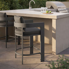Tahoe Outdoor Patio Patio Aluminum Counter Stool