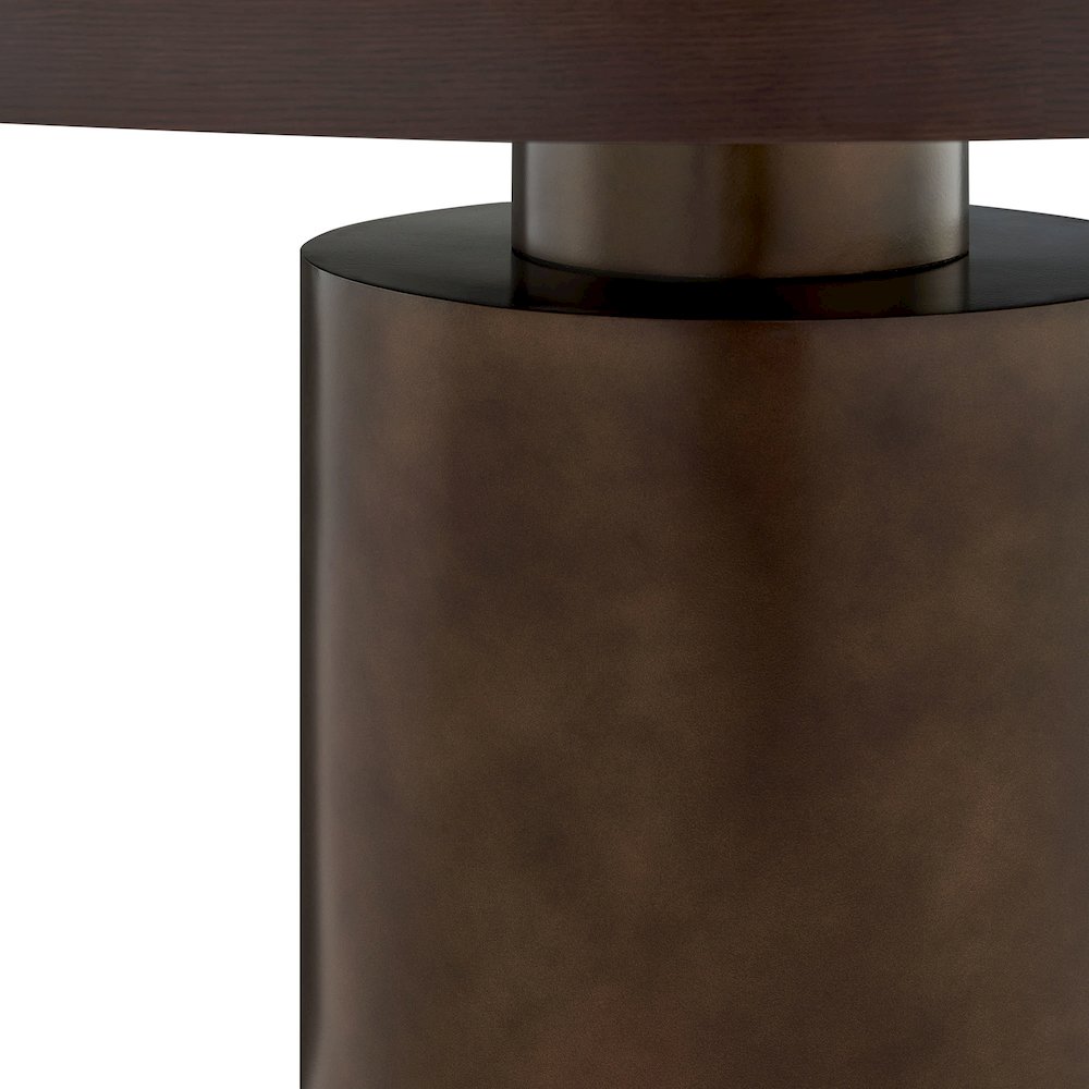Annette 54 Inch Round Pedestal Base Dining Table