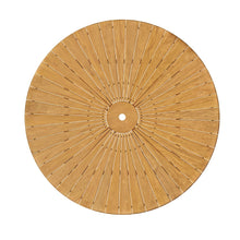 Cielo 59" Sunburst Outdoor Patio Teak Dining Table
