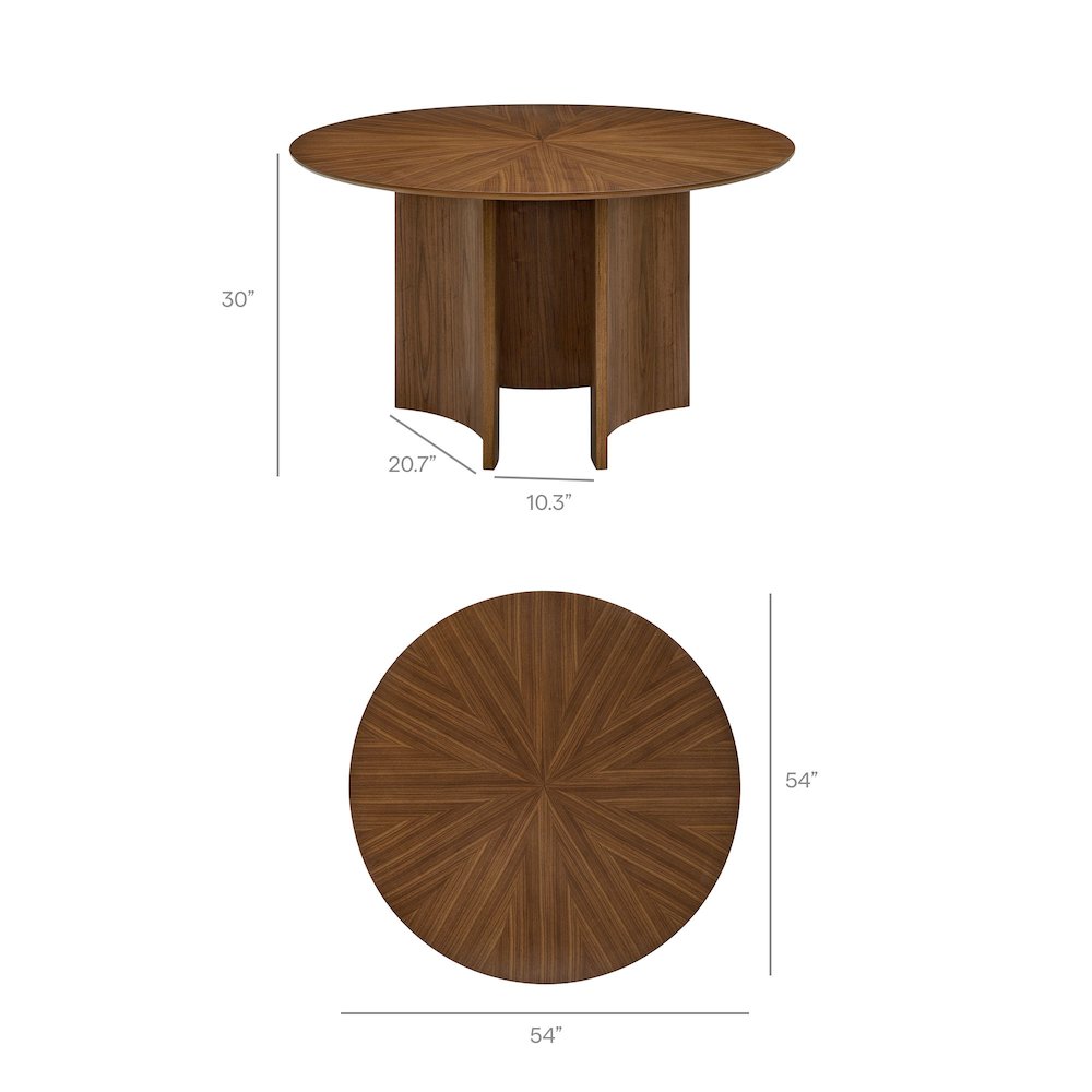 Sloane 54 Inch Round Dining Table