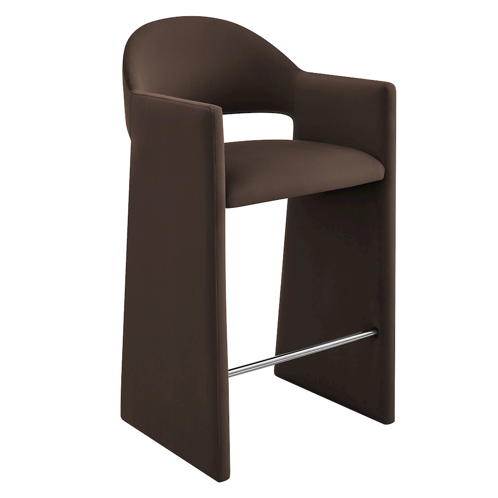 Talia 41 Inch Performance Velvet Bar Stool