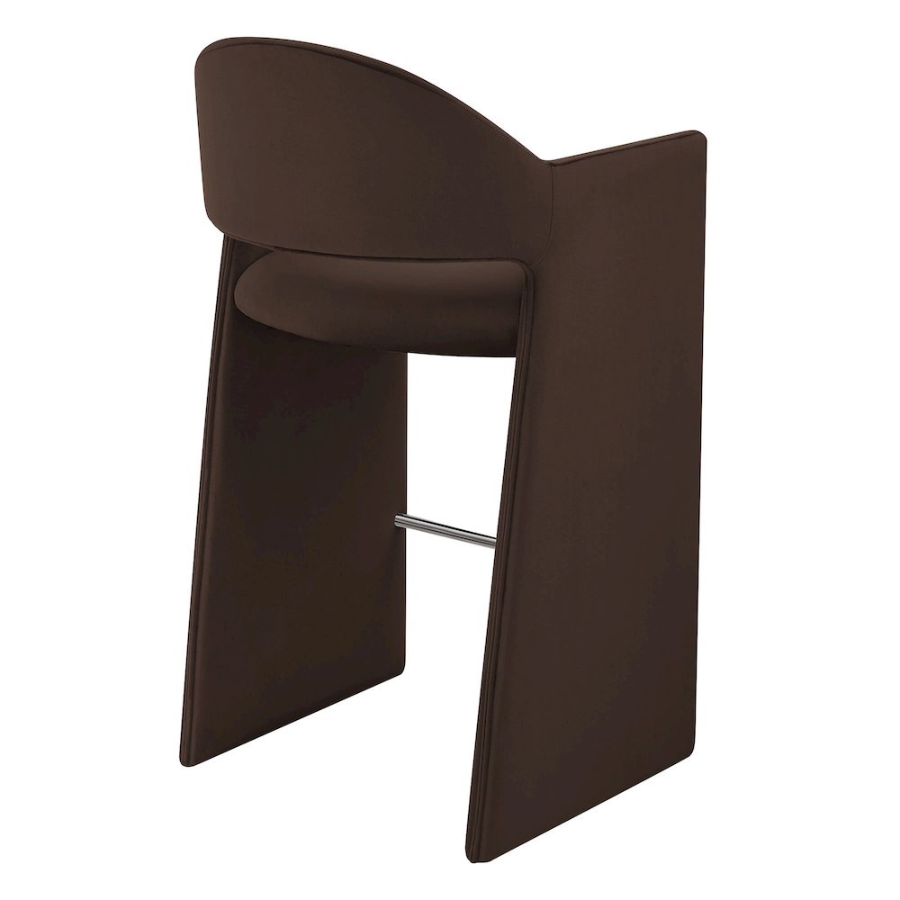 Talia 41 Inch Performance Velvet Bar Stool