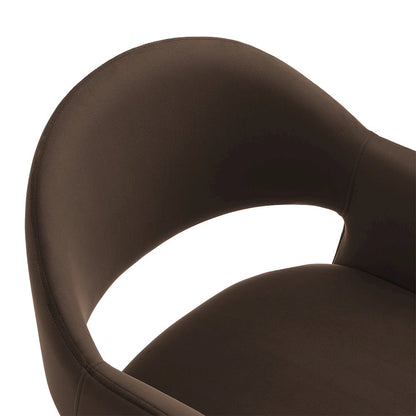 Talia 41 Inch Performance Velvet Bar Stool